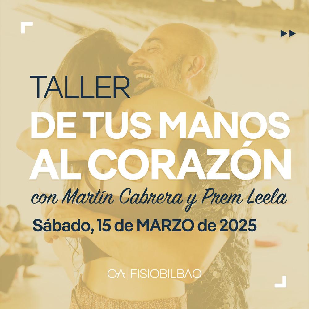 Taller Un Viaje de tus Manos al Corazón en Bilbao centro